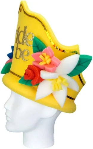 Vista 37 de Foam Party Hats: Feathers Princess Crown – Handmade Fancy Feather Crown for Weddings, Parties & Costumes