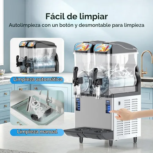 Vista 6 de Mojgar Fabricante congelado comercial de la bebida, máquina granizada