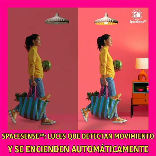 Vista 6 de WiZ 60W A19 - Bombilla inteligente LED blanca sintonizable, paquete de 1, E26, para interiores, se conecta a tu Wi-Fi existente, controla con voz