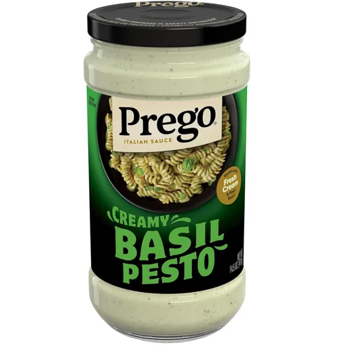 Vista 15 de Salsa de pesto de albahaca Prego, frasco de 8 oz