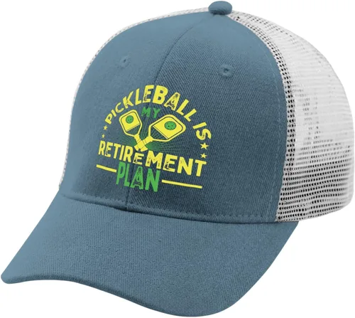 Vista 2 de devor Dad Hats Pickleball is Retire Ment Plan Dad Hat for Men Graphic Baseball Caps Adjustable