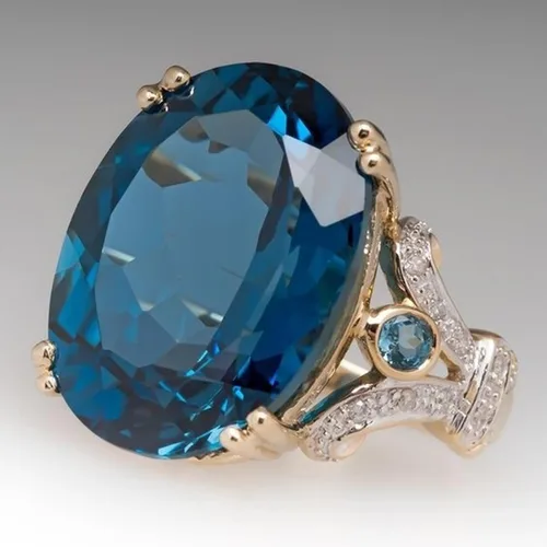 Vista 3 de Alianzas de compromiso de boda para mujer, anillo de aleación para hombre, regalo de cumpleaños de Navidad