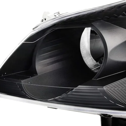Vista 4 de AKKON - Compatible con Chevy Traverse 2009, 2010, 2011, 2012, faros delanteros de bisel negro, reemplazo directo