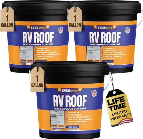 Vista 10 de Imprimación Multiusos - Impregnador para Recubrimientos de Techo - Uso en Goma EPDM, Madera, Fibra de Vidrio, Concreto y Superficies Metálicas