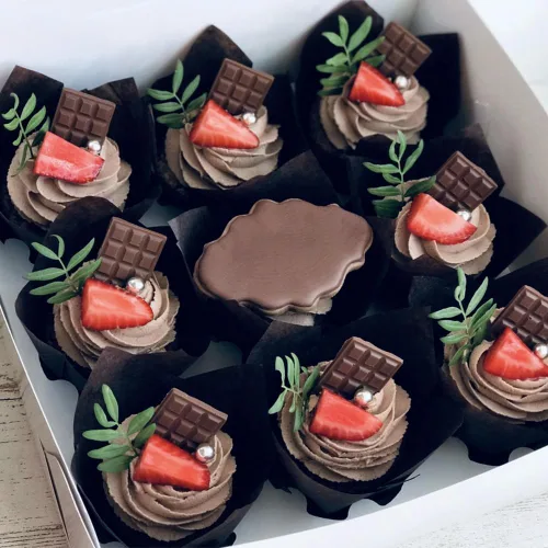 Vista 7 de 150 piezas de forros para magdalenas y cupcakes con tulipán, tazas de papel para hornear, envoltorios para cupcakes a prueba de grasa