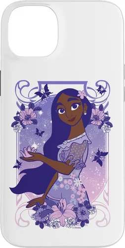 Vista 15 de Funda para iPhone 16 Disney Encanto Isabella Dreamy Floral Retrato