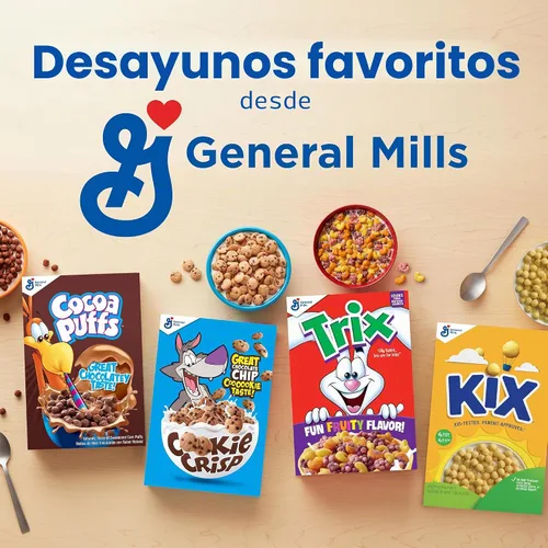 Vista 9 de Kix Cereal de desayuno de grano entero, bolitas de cereal de maíz crujientes, tamaño familiar, 18 oz