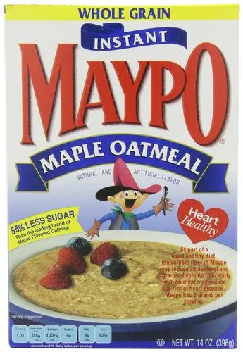 Vista 4 de Maypo Avena Inst Maple, 14 oz (paquete de 6)