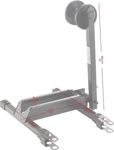 Vista 2 de RAD Cycle EZConnect - Soporte plegable para bicicleta, para guardar bicicletas, se conecta más para hacer un soporte multibicicleta