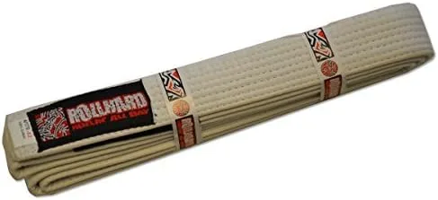 Vista 3 de ROLL HARD Kimonos brasileños de Jiu Jitsu de la marca - Blanco (A7), Blanco