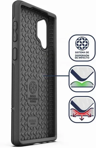 Vista 6 de ENCASED Funda protectora resistente para Galaxy Note 10 Plus (2019 Rebel Armor) Cubierta resistente de cuerpo completo de grado militar