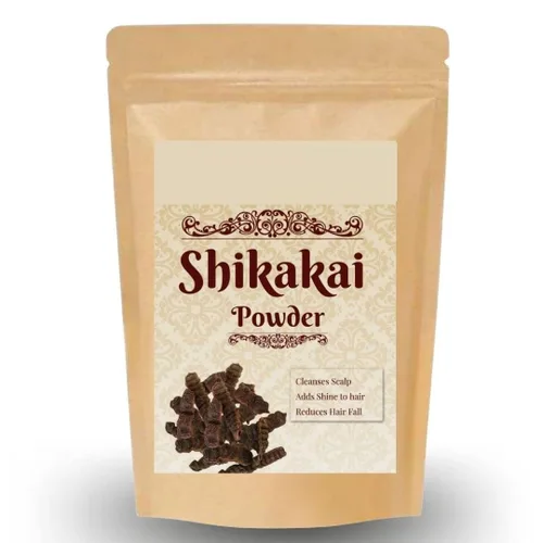 Vista 3 de Hin-dya. Amla, Reetha, Shikakai, Bhringraj e Hibiscus en polvo para cabello (paquete de 5, 1.76 oz cada uno, total de 8.82 oz)