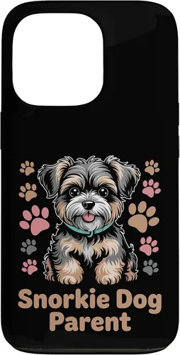 Vista 10 de Snorkie Dog Parent Cute Pet Owner Schnauzer Yorkie Mix Case for iPhone 17