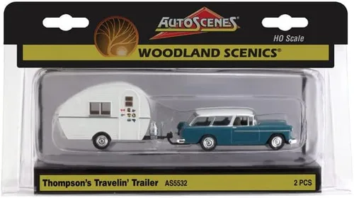 Vista 2 de Thompsons Travelin Trailer Escala HO Woodland Scenics