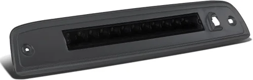 Vista 9 de ADN Motoring tercera luz de freno, Negro