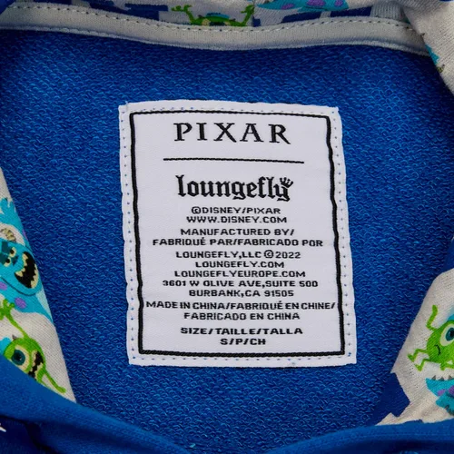 Vista 8 de Loungefly Prendas de vestir: Pixar Monsters University - Sudadera con capucha unisex - Talla L