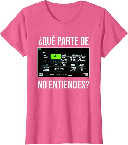 Vista 15 de ¿Qué Parte de la cámara no entiendes? Camiseta