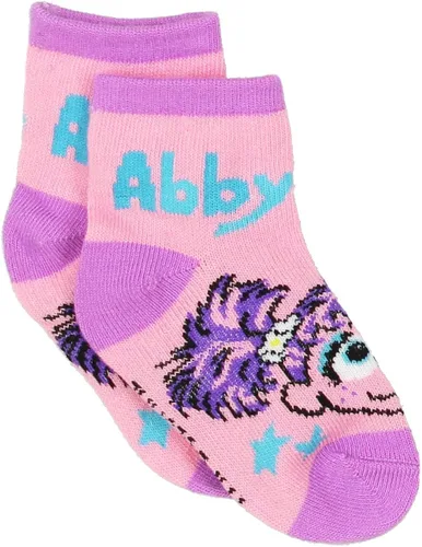 Vista 6 de Sesame Street Elmo Abby - Calcetines para niñas pequeñas, paquete de 6