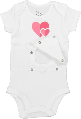 Vista 16 de Camiseta interior de tubo de alimentación para bebés, niños pequeños y niños
