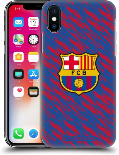 Vista 10 de Head Case Designs Funda rígida con licencia oficial del FC Barcelona Barca Crest y compatible con Apple iPhone X/iPhone Xs