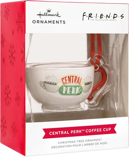 Vista 5 de Hallmark Friends Central Perk Cafe Adorno Navideño Taza de Café