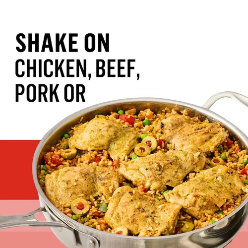Vista 6 de Lawry's Condimento, Adobo, condimento multiusos, hecho para chefs, mezcla clásica de ajo, orégano, cúrcuma, sal y pimienta negra, para tacos, pollo