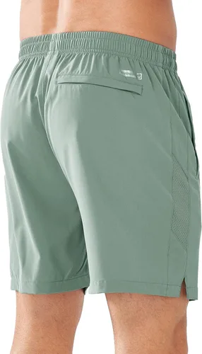 Vista 3 de NORTHYARD Pantalones cortos deportivos para correr para hombre, 5 pulgadas, entrenamiento, gimnasio, tenis, 7 pulgadas, de secado rápido
