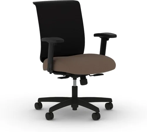 Vista 13 de HON Convergence - Silla de oficina ergonómica con respaldo de malla, brazos ajustables, soporte lumbar, silla de escritorio con inclinación