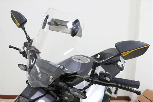 Vista 9 de Powersports - Espejos retrovisores para Yamaha &ha MT-07 MT 07 Mt07 FZ07 2014-2022 2020 2019 2020 2021 MT07 - Retrovisores universales de 0.315 in