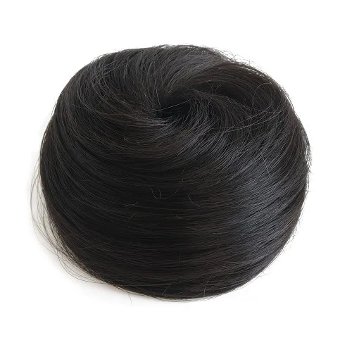 Vista 9 de 2 extensiones de moño de cabello, accesorio de peluca, extensiones de cabello rizado y ondulado, extensiones de cabello recogido, extensión de moño