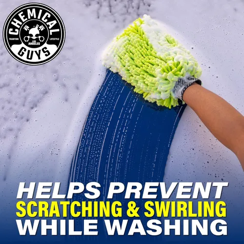 Vista 9 de Chemical Guys HOL121 Best Car Wash Bucket Kit, 10 artículos Two buckets with dirt traps, wash mitts, soap and towels for safe, scratch-free weekly