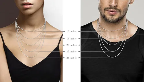 Vista 4 de Miabella Collar de plata de ley 925 italiana de 0.079 in con cadena de bolas maciza, hecho en Italia