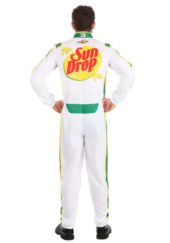 Vista 2 de Disfraz de Dale Earnhardt Jr Sundrop Uniform NASCAR para Hombre Multicolor