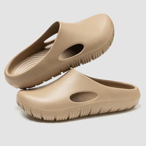 Vista 4 de Zuecos de jardín para mujeres y hombres, sandalias de enfermería con soporte de arco, cómodas, antideslizantes, impermeables, zapatos de trabajo