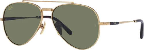 Vista 2 de Ray-Ban Rb8225 Aviator Titanium Pilot Sunglasses