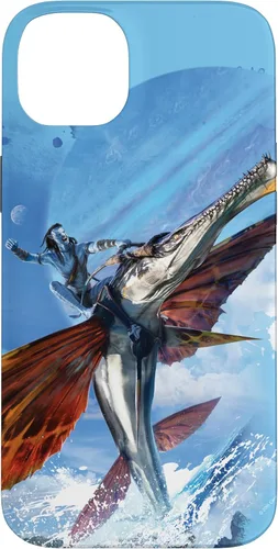 Vista 15 de iPhone 16 Avatar: El camino del agua Jake Sully Riding Skimwing Funda pintada