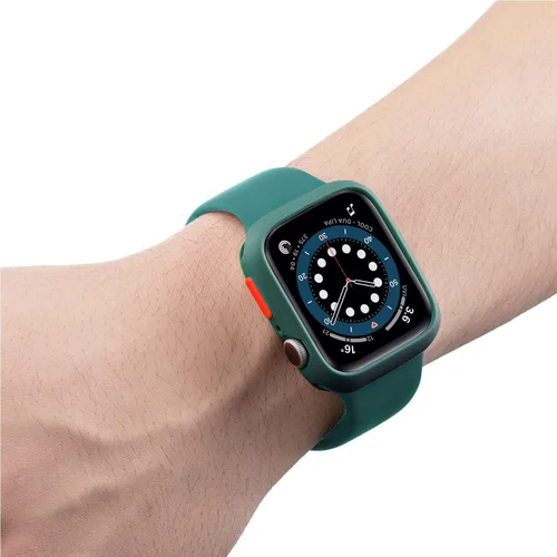 Vista 7 de Funda de poliuretano termoplástico mate con botón lateral flexible a prueba de golpes, protector de silicona antiarañazos, compatible con Apple