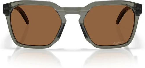 Vista 11 de Oakley OO9533 HSTN SQ Square Sunglasses Cerveza mate/Prizm Tungsteno