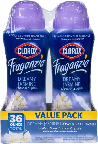 Vista 10 de Clorox Fraganzia Cristales Potenciadores de Aroma para Lavandería en Aroma de Madera de Cedro y Salvia - Perlas Perfumadas Frescas para el Lavado