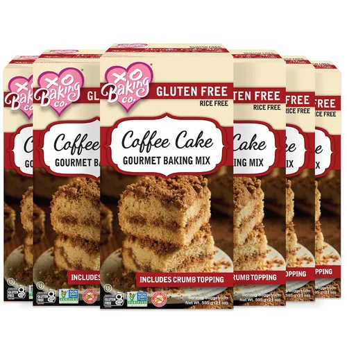 Vista 23 de XO Baking Co. Mezcla gourmet para pastel de zanahoria sin gluten; contiene zanahorias reales; sin OGM; kosher; sin arroz; sin soja; sin lácteos; sin