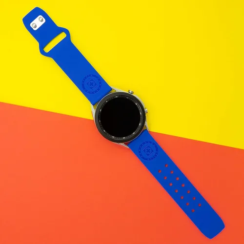 Vista 2 de Affinity Bands Cruz Azul - Correa deportiva de silicona grabada compatible con Samsung Galaxy Watch y más