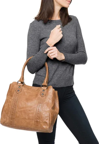 Vista 5 de FRYE Melissa bolsa de piel