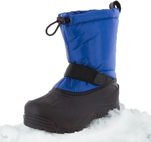 Vista 23 de Northside Frosty Botas de nieve de invierno aisladas con parte superior de nailon resistente al agua, forro de secado rápido, plantilla de EVA Baya