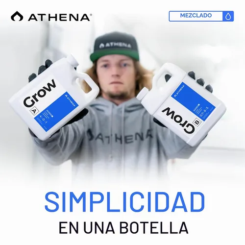 Vista 7 de Athena Blended Grow A&B Fertilizante vegetal de 2 partes Hydro & Soil 32 oz