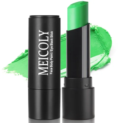Vista 20 de MEICOLY Pintura facial negra, barra negra para ojos para deportes, béisbol, softbol, fútbol americano, lacrosse, fácil de colorear atletas