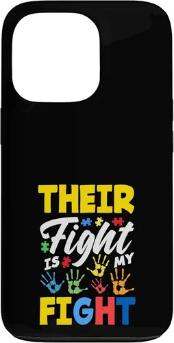 Vista 10 de Their Fight is My Fight Autism Awareness Case for iPhone 17