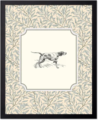 Vista 82 de Poster Master Póster Vintage de Cocker Spaniel Inglés - Impronta Retro de Perro - Arte Floral - Arte de Cachorros - Arte para Amantes de Animales