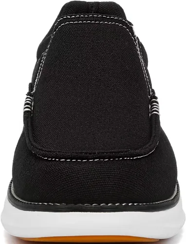 Vista 3 de Mocasines de lona para hombre, cómodos, informales, formales, modernos, duraderos, para caminar