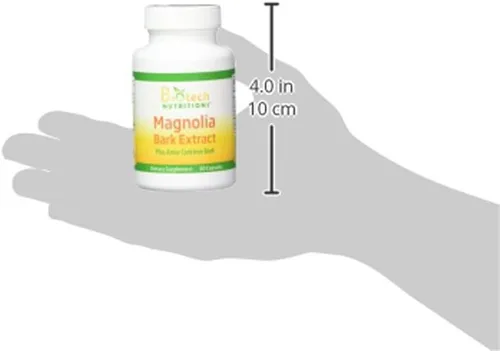 Vista 3 de Magnolia Bark Extract Plus Amur Corktree Capsules, 60