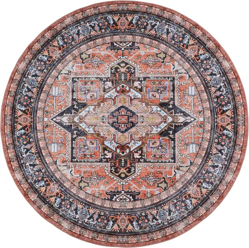 Vista 120 de GLN Rugs Traditional Collection - Alfombra de felpilla lavable a máquina, tradicional lavable, antideslizante, alfombra de felpilla de pelo corto
